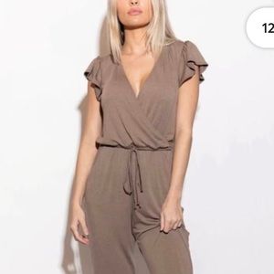 KITTENISH TERRA MOCHA JUMPSUIT